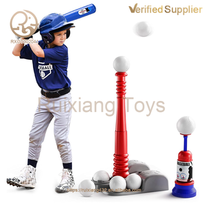 Ensemble <span class=keywords><strong>de</strong></span> 2 jouets <span class=keywords><strong>de</strong></span> baseball pour tout-petits, en plastique, pour l'entraînement au baseball en intérieur, portable, réglable, nouveaux jouets <span class=keywords><strong>de</strong></span> <span class=keywords><strong>jeu</strong></span> <span class=keywords><strong>de</strong></span> baseball - Product Image 3