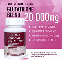 Capsules de complément alimentaire pour éclaircir la peau en gros, acide hyaluronique, grenade, collagène marin en peptides, capsules avec coenzyme Q10