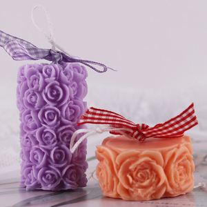 Gifts Decoration Roman Baking Panty Rose <b>Soap</b> <b>Mould</b> Candle Silicone Wax Valentines Day Candle Gift 2023 for Candle Making - Product Image 3