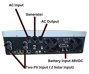 Growatt SPF 6000ES Plus 6KW 6000VA 220V เครื่องแปลงไฟฟ้าสำหรับบ้านแบบออฟกริดเฟสเดียว SPF 6000 ES PLUS SPF 6000ES Plus - Product Image 6