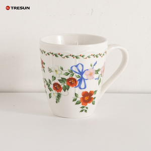 Juego de Vajilla de Porcelana Elegante con Calcomanías de Flores Coloridas Estilo Chino, Apto para Microondas y Lavavajillas - Product Image 5