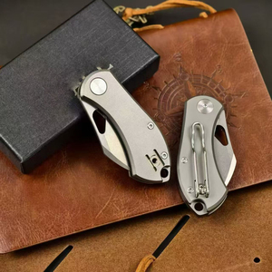 Couteau de poche pliant, multifonctionnel, haute dureté, pour l'autodéfense, portable, outil domestique et d'extérieur - Product Image 6