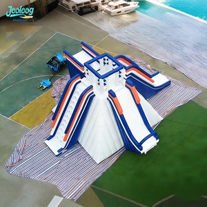 Customized Design Commercial Inflatable Floating Games Crazy Water Aqua Park Playground <strong>Slide</strong> Equipment On Sea - Product Image 5