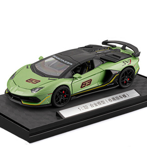 CHEZHI Diecast 1:32 <span class=keywords><strong>SVJ63</strong></span> Modelo de Coche Retro de Lujo Convertible de Aleación Premio Nuevo Modelo con Efectos de Sonido y Luz - Product Image 1