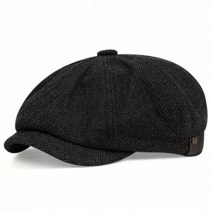 Gorra de béisbol estilo Gatsby para hombre al por mayor, gorra de golf, sombrero de sol, gorra Ivy, gorras de algodón a la moda, gorras casuales con visera para hombre, gorra Newsboy - Product Image 3