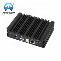 Ordinateur industriel pour module de calcul Raspberry Pi 5 (NON inclus) avec port Ethernet RJ45 1000M, prend en charge la communication RS485 et 4G/5G
