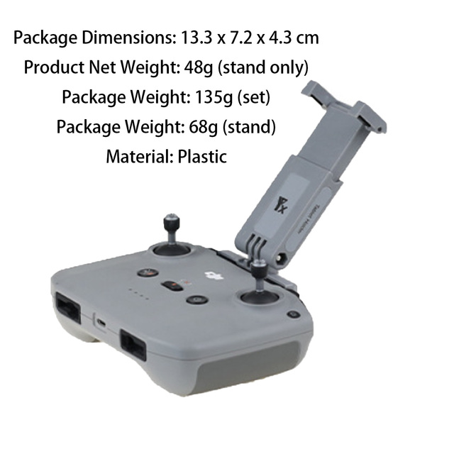 ABS for Mavic Air 2 & Air 2S & Mini 2 Drone Tablet Mount