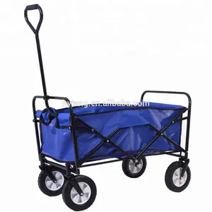 TC1811 Camping jardin extérieur chariot pliable utilitaire chariot pliable robuste tout Terrain roues chariot pliable