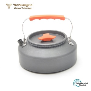 Juego de Utensilios de Cocina ICEFIRE Ultraligero de Aluminio para Camping, con Tapa de Vidrio, Compatible con Inducción y Gas, Capacidad de 1.1L/1.6L - Product Image 3