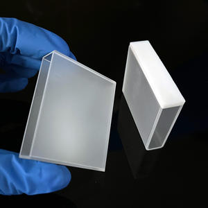 Cuvete Cilíndrica de Vidro de Quartzo com Duas Janelas de Alta Transparência 3500ul 10mm para Espectrofotômetro, Cuba Colorimétrica, Micro Célula de Laboratório - Product Image 3