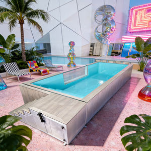 Piscine en fibre, piscine enterrée, nettoyeur de piscine Dolphin, enduit de piscine, piscines pour enfants, piscine extérieure, jacuzzi - Product Image 3