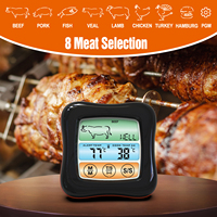 Nouveaux thermomètres numériques à lecture instantanée pour la viande et les bonbons, thermomètre à viande avec écran tactile pour la cuisine, le barbecue, la cuisson des aliments