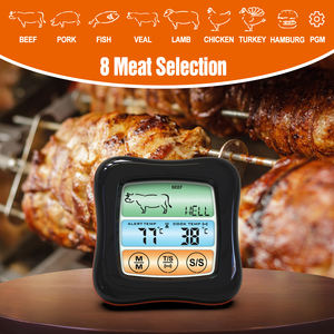 Nouveaux thermomètres numériques à lecture instantanée pour la viande et les bonbons, thermomètre à viande avec écran tactile pour la <span class=keywords><strong>cuisine</strong></span>, le barbecue, la cuisson des aliments - Product Image 3
