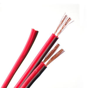 UL2468 18AWG hoparlör tel kalaylı bakır 2 Pin esnek tel elektrik PVC düz kablo - Product Image 5