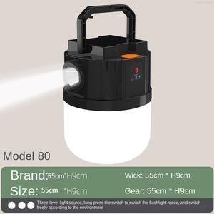 Portable Led Camping Éclairage Lanterne Extérieure Lampe Solaire Rechargeable Multifonction D'urgence LED Solaire Camping Lampe Lumière - Product Image 6