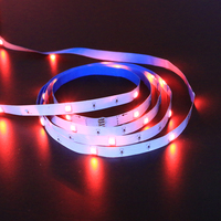 Bande lumineuse LED flexible SMD 5050 3000k 4000k 5V basse tension 15 LED/m 5050 pour la décoration