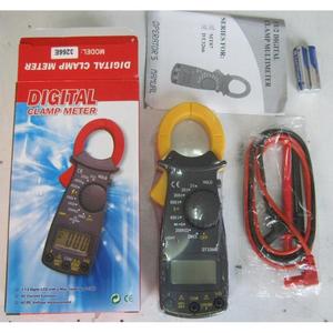 Pinza Amperimétrica Digital Portátil DT3266E, Voltímetro, Amperímetro, Probador de Circuitos, Medidor de Corriente, 2A, DT3266E - Product Image 3