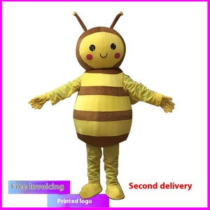 Disfraz de Mascota de Abeja Pequeña de Dibujos Animados en Material EVA <span class=keywords><strong>para</strong></span> Adultos con Casco y Accesorios de Muñeca <span class=keywords><strong>para</strong></span> Fiestas, Mardi Gras/Carnaval - Product Image 4