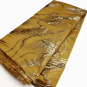 Niai Vàng Jacquard thổ cẩm vải phi hoa mẫu thổ cẩm ren vải damask Jacquard vải