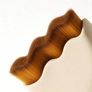 Masseur de drainage facial ergonomique pour le contour lymphatique, brosse sèche à manche en plastique, logo personnalisé, style ondulé, soulagement de la mâchoire, sans fatigue - Product Image 2