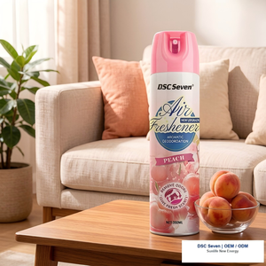 Vente en gros de spray aérosol écologique de 350 ml, nettoyant ménager directement de l'usine pour désodorisant de voiture, nettoyage des sièges de toilette et de la maison - Product Image 5