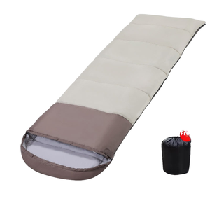 Saco de dormir individual grueso para primavera y otoño, 3 estaciones, a prueba de frío, cálido, relleno de algodón, poliéster ecológico, para adultos, para interiores - Product Image 1