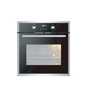 Four encastrable multifonction à convection pour la cuisson avec mode <span class=keywords><strong>friteuse</strong></span> à air et design de cuisine en acier inoxydable - Product Image 4