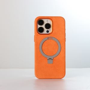 Étui de téléphone en cuir anti-chaleur de luxe magnétique de haute qualité pour <span class=keywords><strong>iPhone</strong></span> <span class=keywords><strong>14</strong></span> 15 13 16 <span class=keywords><strong>pro</strong></span> max avec support - Product Image 6