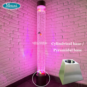 Columna <span class=keywords><strong>de</strong></span> Burbujas Sensoriales LED Terapéuticas, Tubo <span class=keywords><strong>de</strong></span> Burbujas Interactivo para Uso en Salas Sensoriales para Autismo - Product Image 4