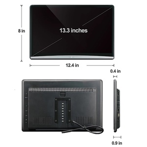 Navihua 13.3 Inch Car Headrest Monitor 4k <b>Screen</b> Smart Car Back Rear Seat LCD Roof <b>TV</b> Universal Car Headrest Android Monitor - Product Image 4