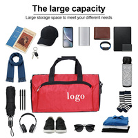Sac de sport compressible à livraison rapide, logo personnalisé, sac de yoga extensible, sac de camping décontracté avec port USB, prix d'usine, grand sac de voyage