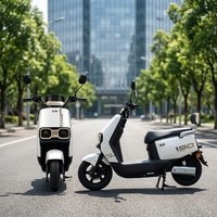 Moto électrique 1000W 60V Lithium, 3 vitesses réglables, autonomie 40km, charge utile 200kg, frein à disque avant, frein à tambour arrière, E-Moto urbaine