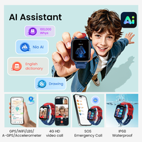 LAGENIO Nuevo Producto Reloj Inteligente 4G para Niños con GPS, Pantalla de 1.78 Pulgadas, Asistente de Voz con IA, Videollamada HD, Control por Aplicación