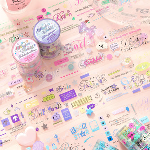 เทป PET 1 ม้วน รุ่น<span class=keywords><strong>ค</strong></span>ลาวด์<span class=keywords><strong>ทอ</strong></span>ล์<span class=keywords><strong>ค</strong></span> บัญชี INS แบบพกพา วัสดุ DIY สติ๊กเกอร์ตกแต่งทรงกลม - Product Image 1