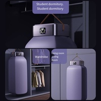 Séchoir à Linge Électrique Automatique Mural pour Maison, Extérieur, Hôtel et Camping-car, en Plastique et Alimenté par Batterie
