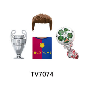 TV6509 Soccer Football Player Mbappe Messi Kane Yamal <b>Educational</b> Mini Building Block Figure <b>Kids</b> Plastic <b>Toy</b> Gift Juguetes - Product Image 4