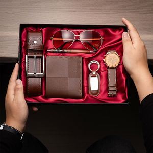<b>Men's</b> Elegant Business <b>Wallet</b> and Exquisite Watch <b>for</b> <b>Men</b> Business Corporate Novelty Gifts Set Items - Product Image 5