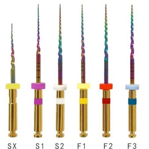 6pcs Multi-Power Dental Endodontic Rotary <b>Files</b> Heat Activated Metal Root Canal Equipment Accessories - Product Image 3
