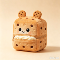 Jouet en peluche personnalisé en forme de carton de lait, design IA, anti-stress, cadeau amusant, vente en gros, usine de jouets en peluche sur mesure ODM/OEM