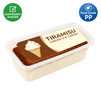 Boîte à dessert en plastique PP personnalisée OEM ODM, boîte à tiramisu, emballage alimentaire à emporter