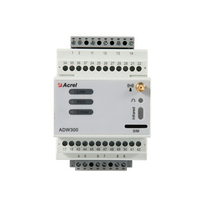 Acrel Adw300 <b>Three</b> Phase Energy Meter Industrial Power Monitoring With Sim Card And Infrared Interface - Product Image 2
