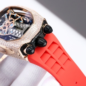 Montre Jacob & Co. Luxe pour Homme Style Hip Hop Astronomia, Boîtier en Acier à Remontage Manuel, Cadran Transparent en Cristal Lumineux avec Boucle - Product Image 6