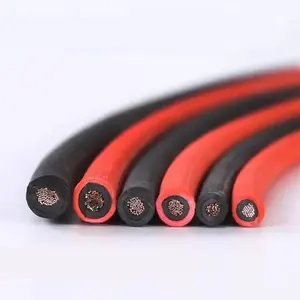 PV Solar Cable Photovoltaic DC cable with Double Leather Sheath Strong Flexibility PV Cable