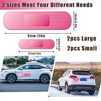 Autocollants de voiture populaires transfrontaliers, bandages amusants pour voitures, autocollants géants pour couvrir les bosses, les fissures et les rayures
