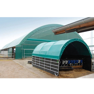 Nhà Máy Bán buôn 6m x 6m chống nắng chăn nuôi đổ ngựa tán gia súc nơi trú ẩn lều không thấm nước động vật chăn nuôi gia súc nơi trú ẩn - Product Image 5