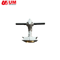 Rakitan Gear Box Aluminium UM untuk 44-5 1E44F-5 Mini Micro Tiller Hand Push Cultivator Suku Cadang