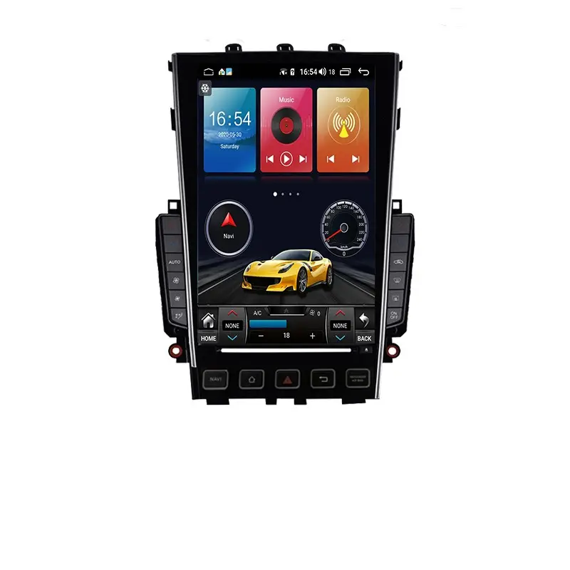 Factory Prijs Auto Dvd Radio Speler Android 9.0 Tesla Screen Car Dvd-speler Gps Navigatie Voor Infiniti Q50 Q50L Q60S 2015-2019