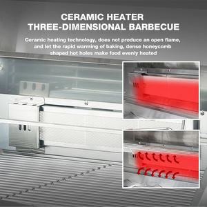 Cuisine extérieure durable en acier inoxydable 304 pour toutes les saisons, armoire de cuisine, <span class=keywords><strong>barbecue</strong></span>, <span class=keywords><strong>barbecue</strong></span> de camping - Product Image 3