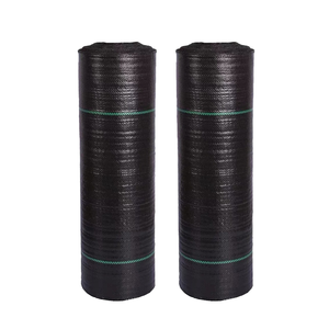 Toile de paillage paysagère en polypropylène tissé pour coupe de tapis anti-mauvaises herbes, <span class=keywords><strong>film</strong></span> de paillage agricole pour serres, 100% polypropylène - Product Image 4