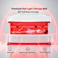 Lit de luminothérapie LED de qualité médicale 3500W pour tout le corps, 633nm 810nm 850nm 940nm, pod de photothérapie infrarouge avec 45000 LED